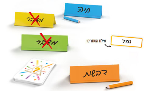 במילה אחת המחשה למשחק
