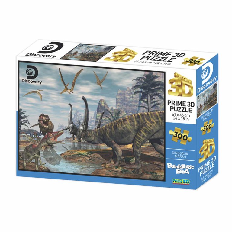 פאזל חבורת הדינוזאורים 3D