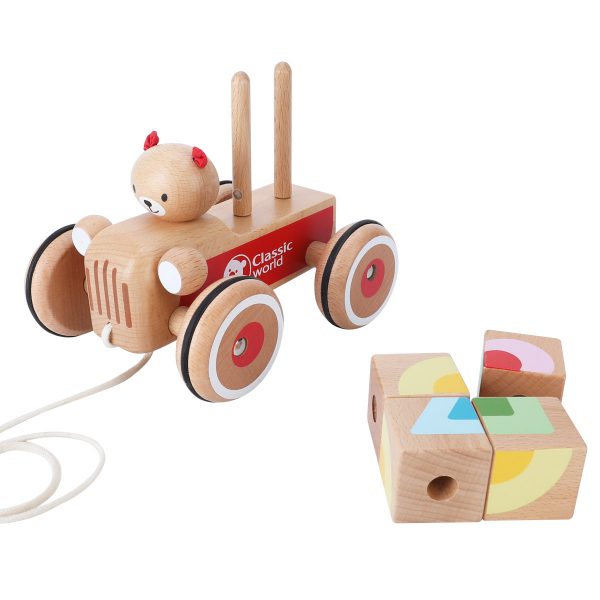 אוטו קוקו פאזל צעצוע מעץ