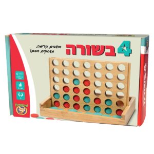 4 בשורה משחק קופסה